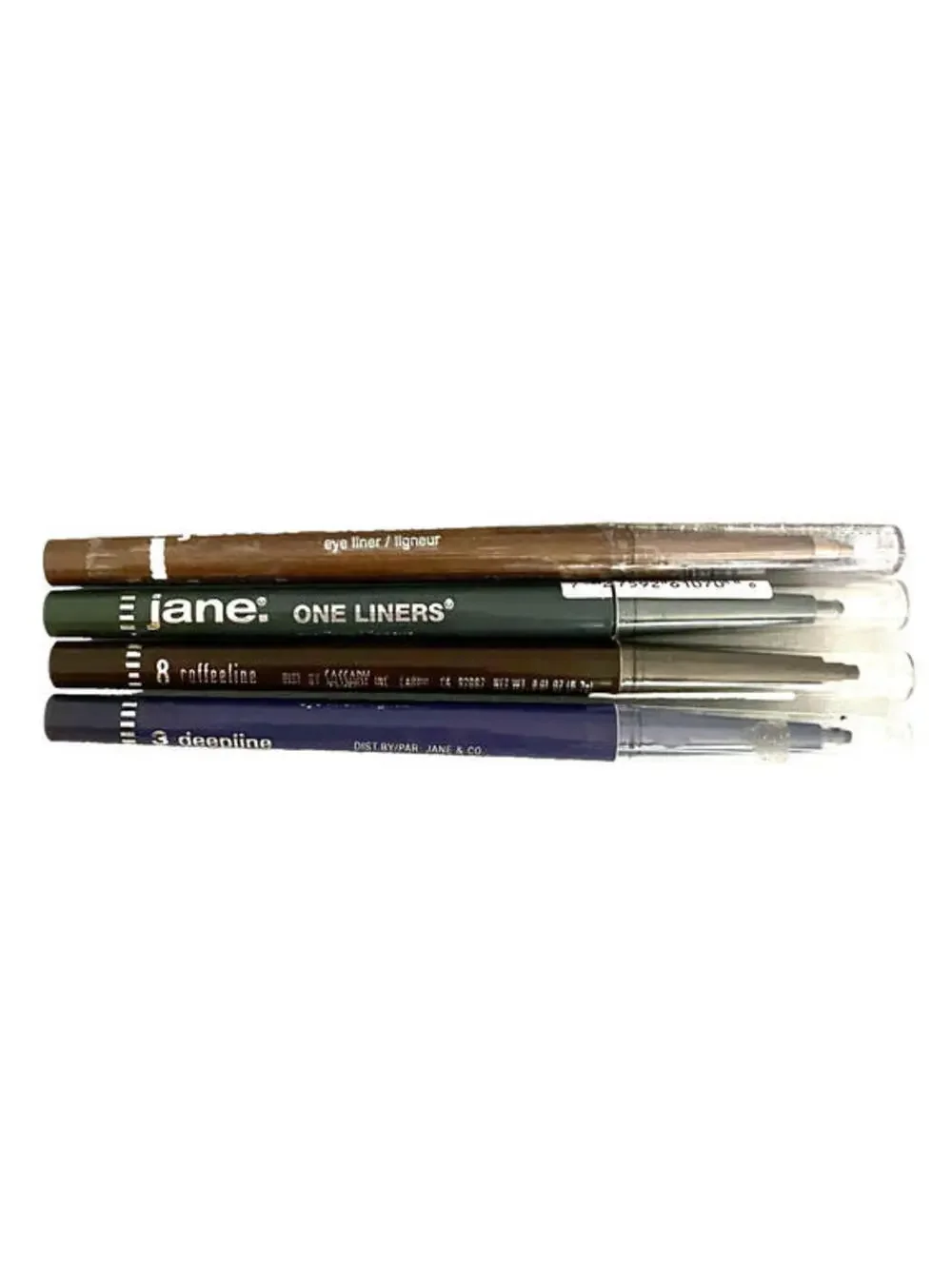 4-Pack NEW Jane One Liner Eyeliner in Smokeline Cocoaline Coffeeline Deepline